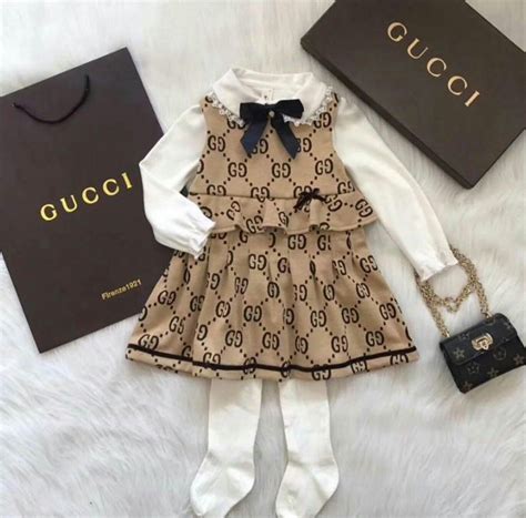 gucci baby girl dresses|gucci newborn girl outfit.